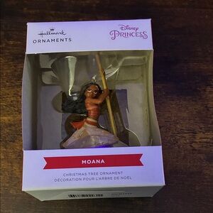 Hallmark Disney Princess Moana Ornament - Red and Brown